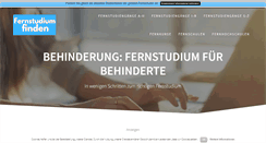 Desktop Screenshot of handicap-register.de
